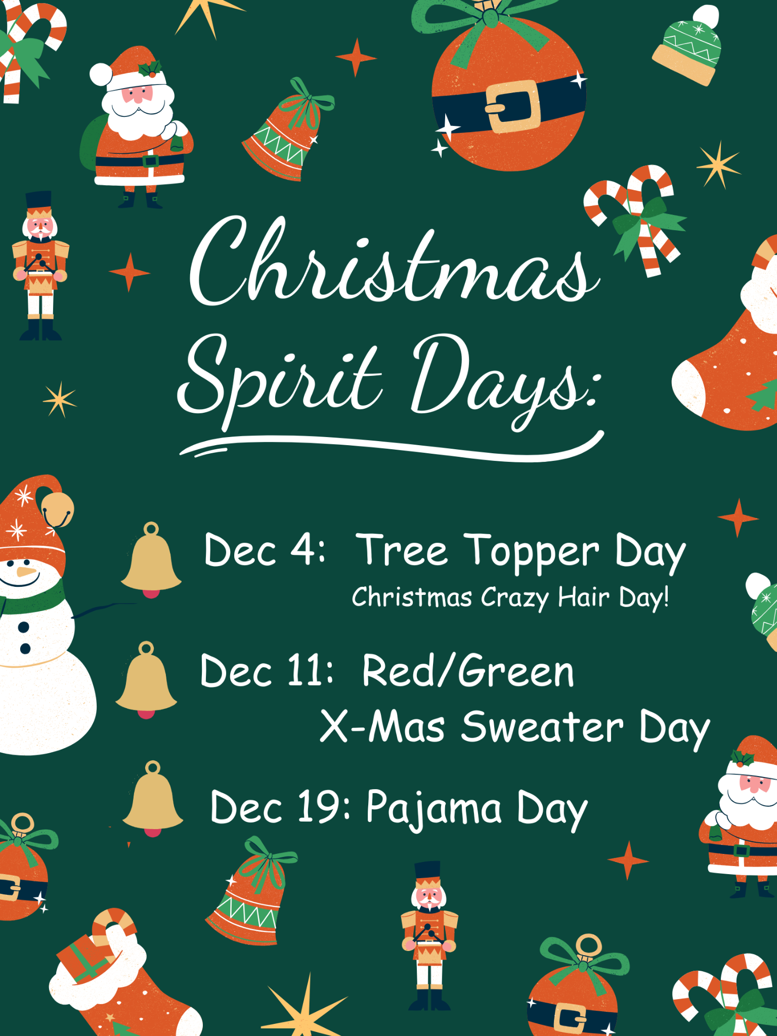 Christmas Spirit Day